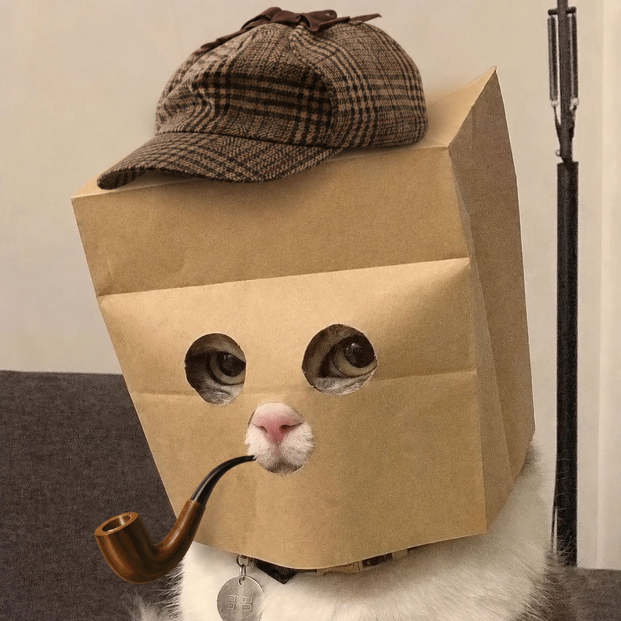 Anonymous Pipe Cat